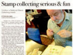 stamp collector featured in Florida Weekly